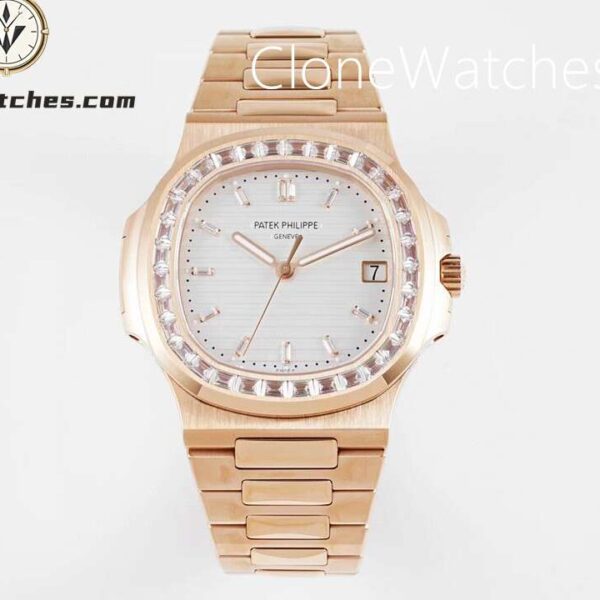 Super Clone Watches – Patek Philippe Nautilus 5711 Roles Gold Diamond
