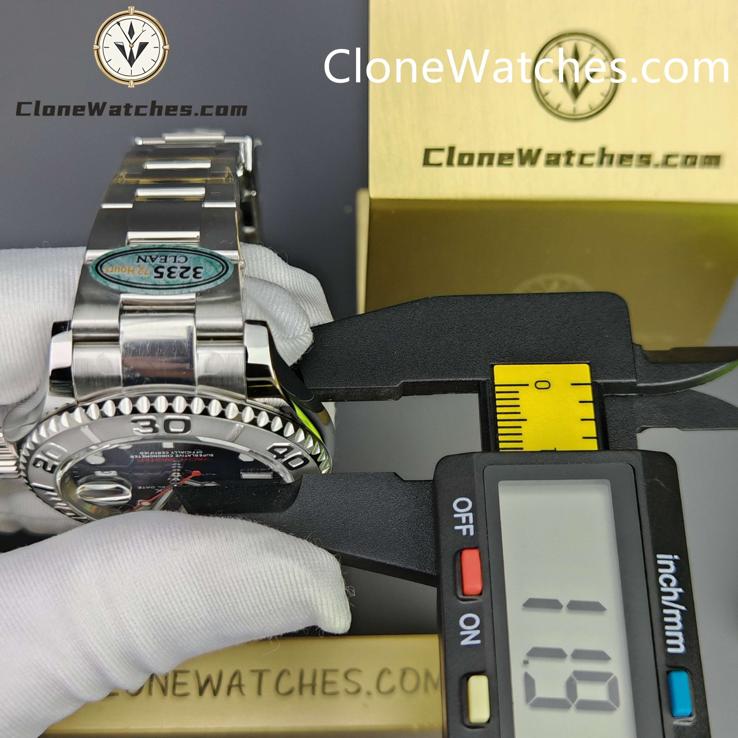 Rolex Super Clone Watches 1:1 Yacht Master Blue Dial M126622-0002 3235 Movement - Image 17