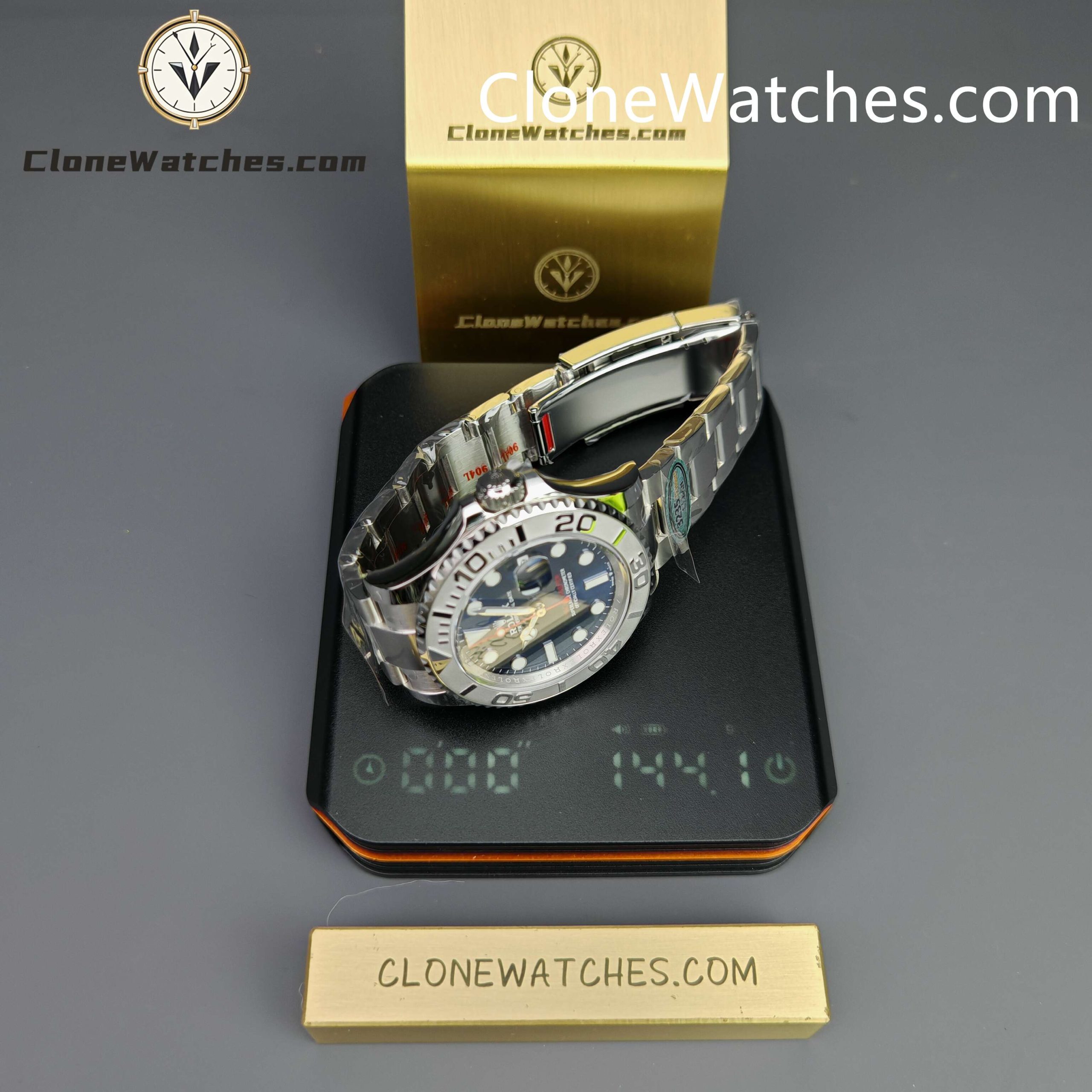 Rolex Super Clone Watches 1:1 Yacht Master Blue Dial M126622-0002 3235 Movement - Image 16