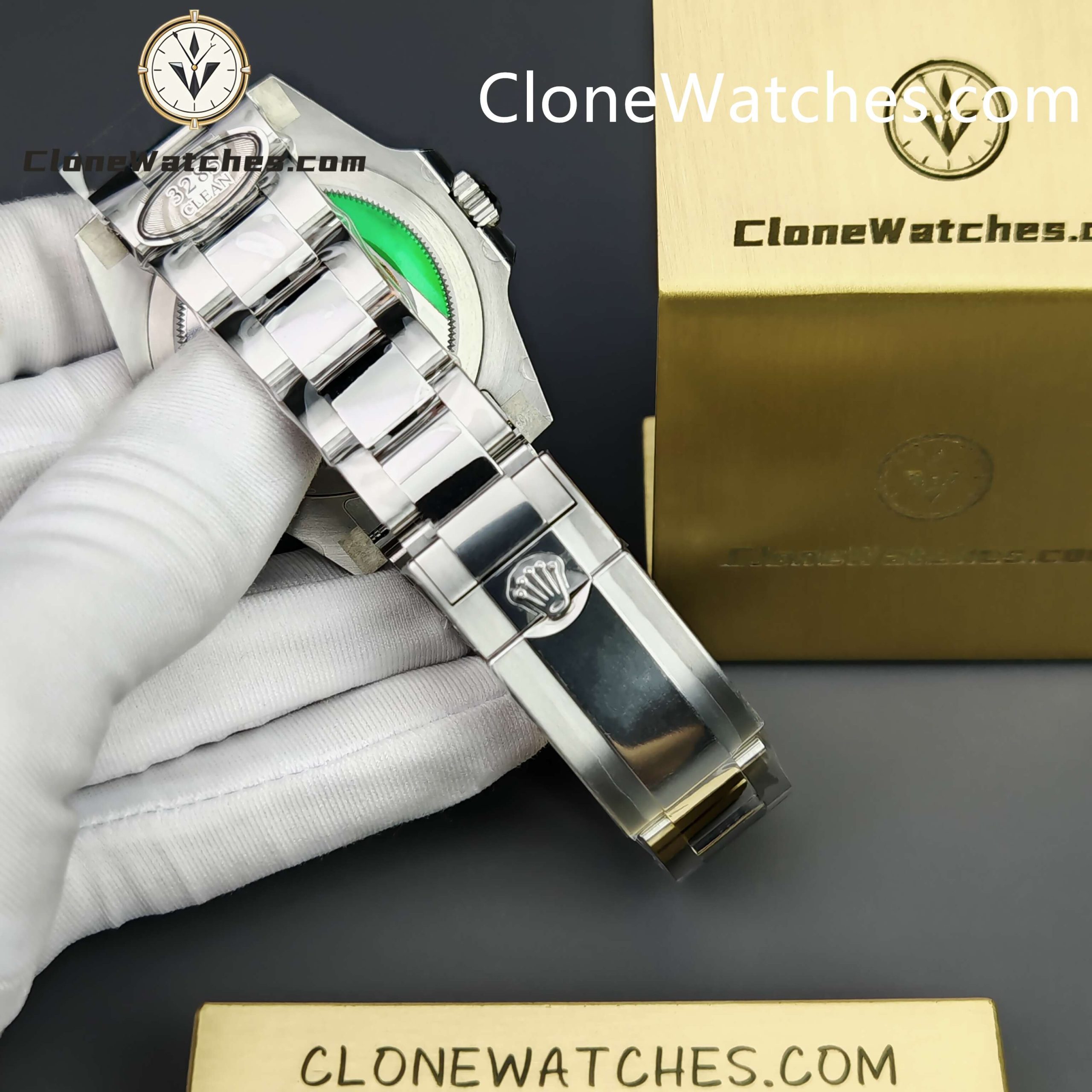 Rolex Super Clone Watches 1:1 Bruce Wayne GMT Master II M126710grnr Oyster 3285 Movement - Image 15