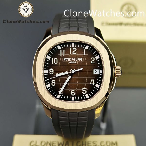 Super Clone Watches – Patek Philippe Aquanaut Rose Gold 5167R-001