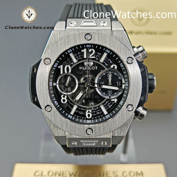 Hublot Super Clone Watches 1:1 Big Bang Unico 42mm Titanium Case 441.NX.1171.RX