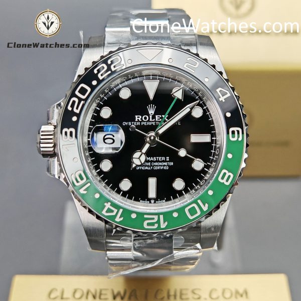 Rolex Super Clone Watches 1:1 Sprite GMT Master II M126720vtnr Oyster 3285 Movement