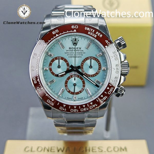 Rolex Super Clone Watches 1:1 ICE BLUE Daytona M126506-0002 4131 Movement