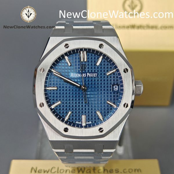 Audemars Piguet Super Clone Watches 1:1 Royal Oak 15500 Blue Dial