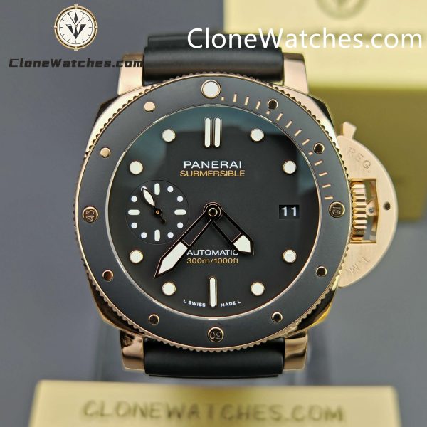 Super Clone Watches – Panerai Submersible Goldtech™ PAM02164