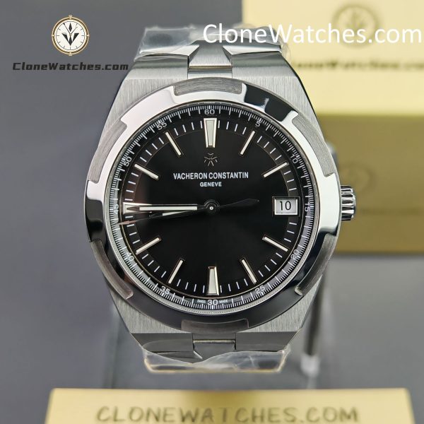 Vacheron Constantin Super Clone Watches 1:1 Overseas 4500V/210A-B483 Black Dial
