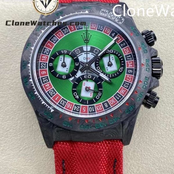Super Clone Watches – Modified DiW Rolex Daytona LUCKY PLAYER