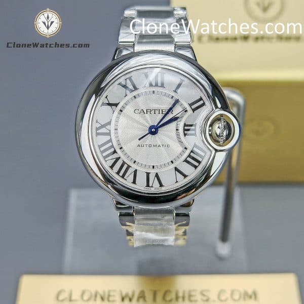 Cartier Super Clone Watches 1:1 Ballon Bleu de Cartier WSBB0044 White Dial 33mm