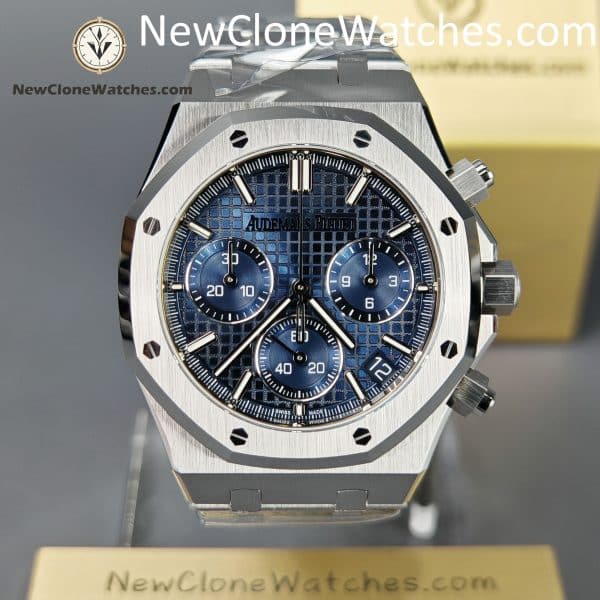 Audemars Piguet Super Clone Watches 1:1 Royal Oak Blue Dial 26240 Selfwinding Chronograph