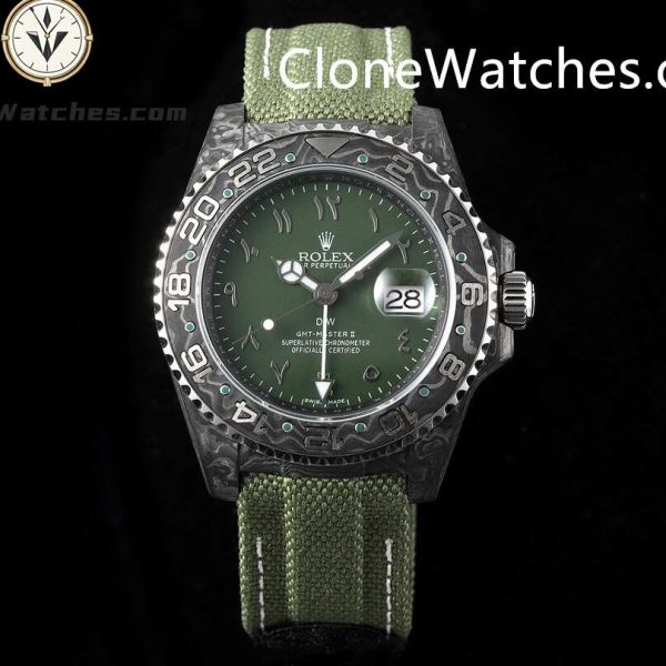 Super Clone Watches – Modified DIW Rolex GMT Master II "OLIVE GREEN"