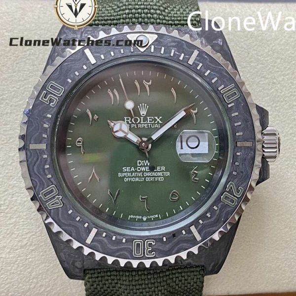 Super Clone Watches – Modified DIW Rolex Sea Dweller "HUNTER ARABIC"
