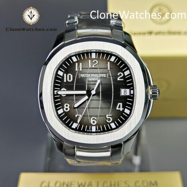 Patek Philippe Super Clone Watches 1:1 Aquanaut 5167/1A-001 Black Dial 40mm