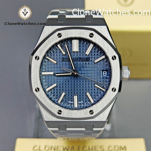 Audemars Piguet Super Clone Watches 1:1 Royal Oak 15510 Blue Dial 41MM Selfwinding