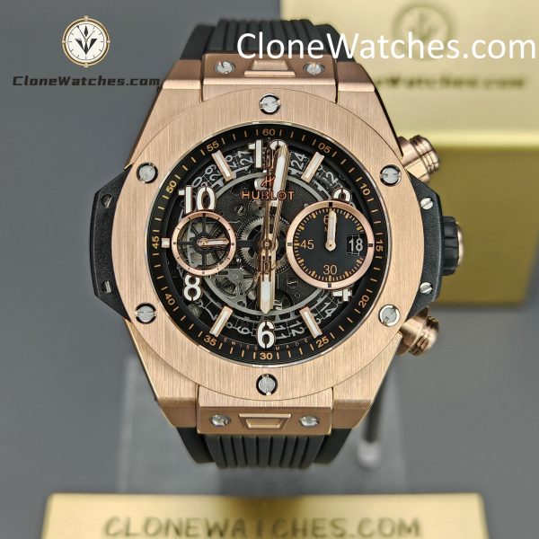 Hublot Super Clone Watches 1:1 Big Bang Unico King Gold 42mm 441.OX.1181.RX