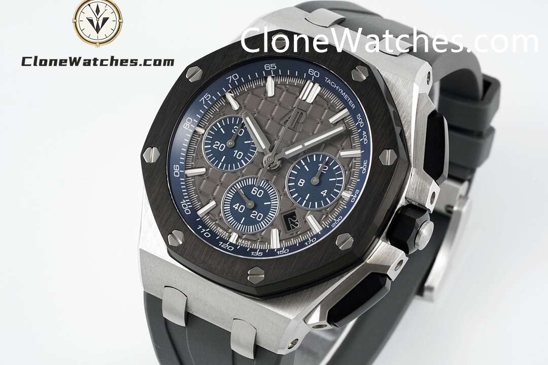 Audemars Piguet Super Clone Watches 1:1 Royal Oak Offshore Grey Dial 26420 Selfwinding Chronograph - Image 3