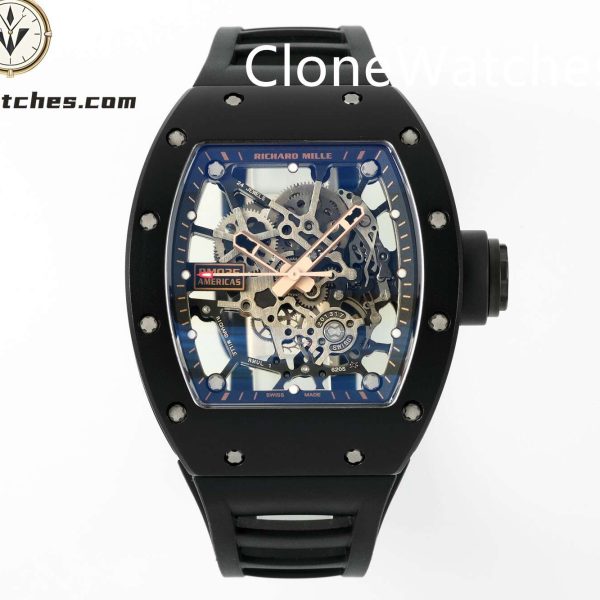 Super Clone Watches – Richard Mille RM 035  "Americas Black Toro"