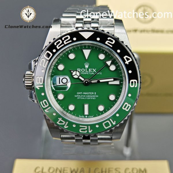 Rolex Super Clone Watches 1:1 GMT-Master II M126729VTNR Jubilee 3285 Movement