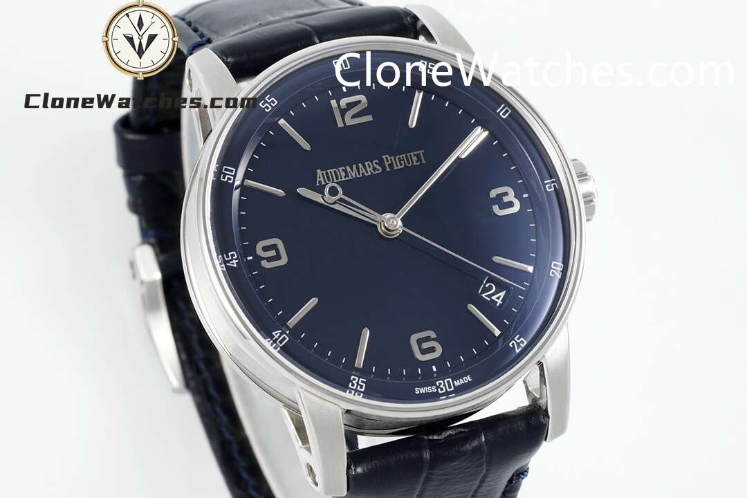 Audemars Piguet Super Clone Watches 1:1 Code 11.59 by 15210BC Blue Dial 41MM - Image 3