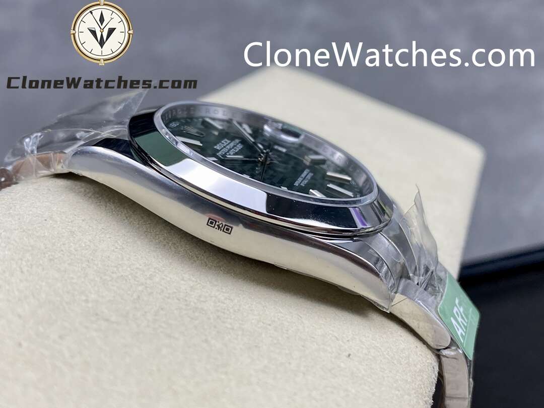 Rolex Super Clone Watches 1:1 DateJust Green Dial M126300 – 0021 Oyster 41MM 3235 Movement - Image 5