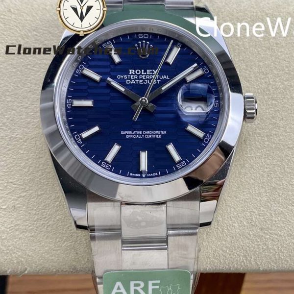 Super Clone Watches – Rolex DateJust Blue Dial M126300 - 0023
