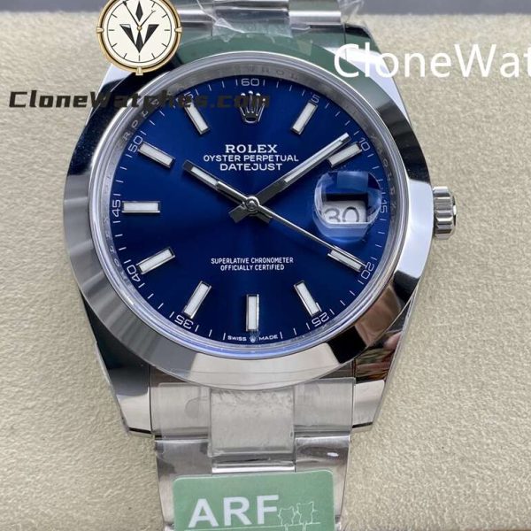 Super Clone Watches – Rolex DateJust Blue Dial M126300 – 0001