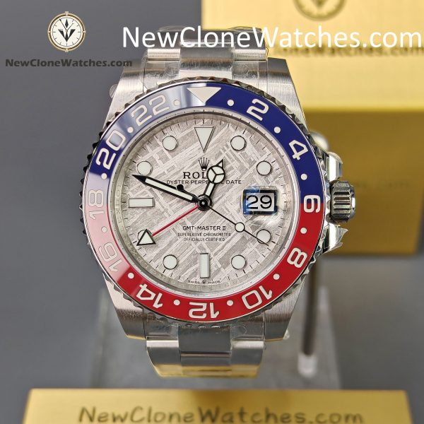 Rolex Super Clone Watches 1:1 GMT Master II Meteorite M126719blro-0002 Oyster 3285 Movement