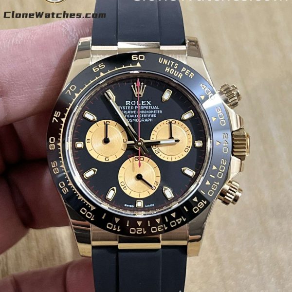 Super Clone Watches – Rolex  Daytona Black Dial m116518ln-0047