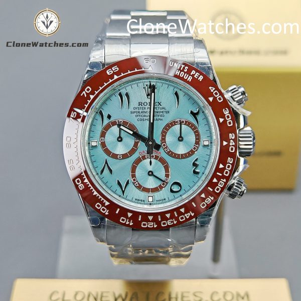 Rolex Super Clone Watches 1:1 ICE BLUE Daytona M116506 Middle East Version 4130 Movement