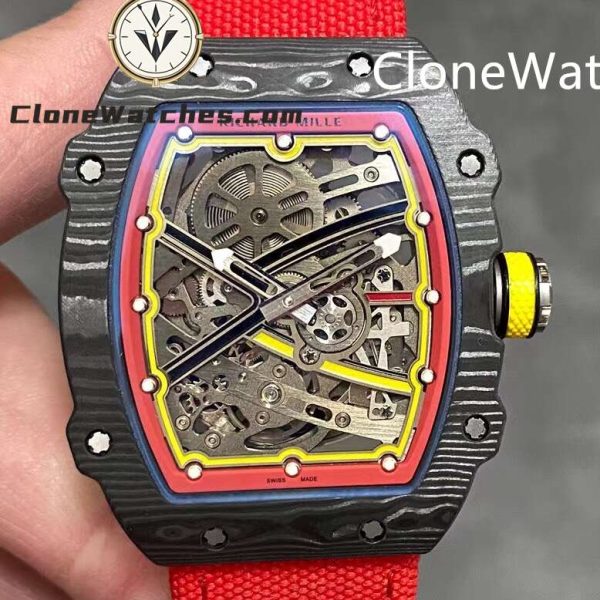 Super Clone Watches – Richard Mille RM 67 – 02 Red Strap