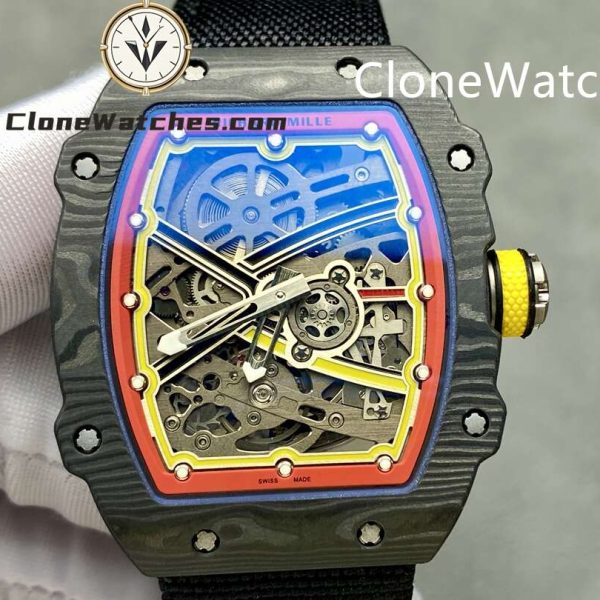 Super Clone Watches – Richard Mille RM 67 – 02 Black Strap