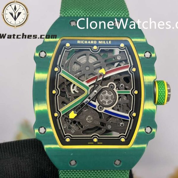 Super Clone Watches – Richard Mille RM 67 – 02 Green Strap