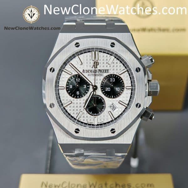 Audemars Piguet Super Clone Watches 1:1 Royal Oak White Dial 26331ST Selfwinding Chronograph