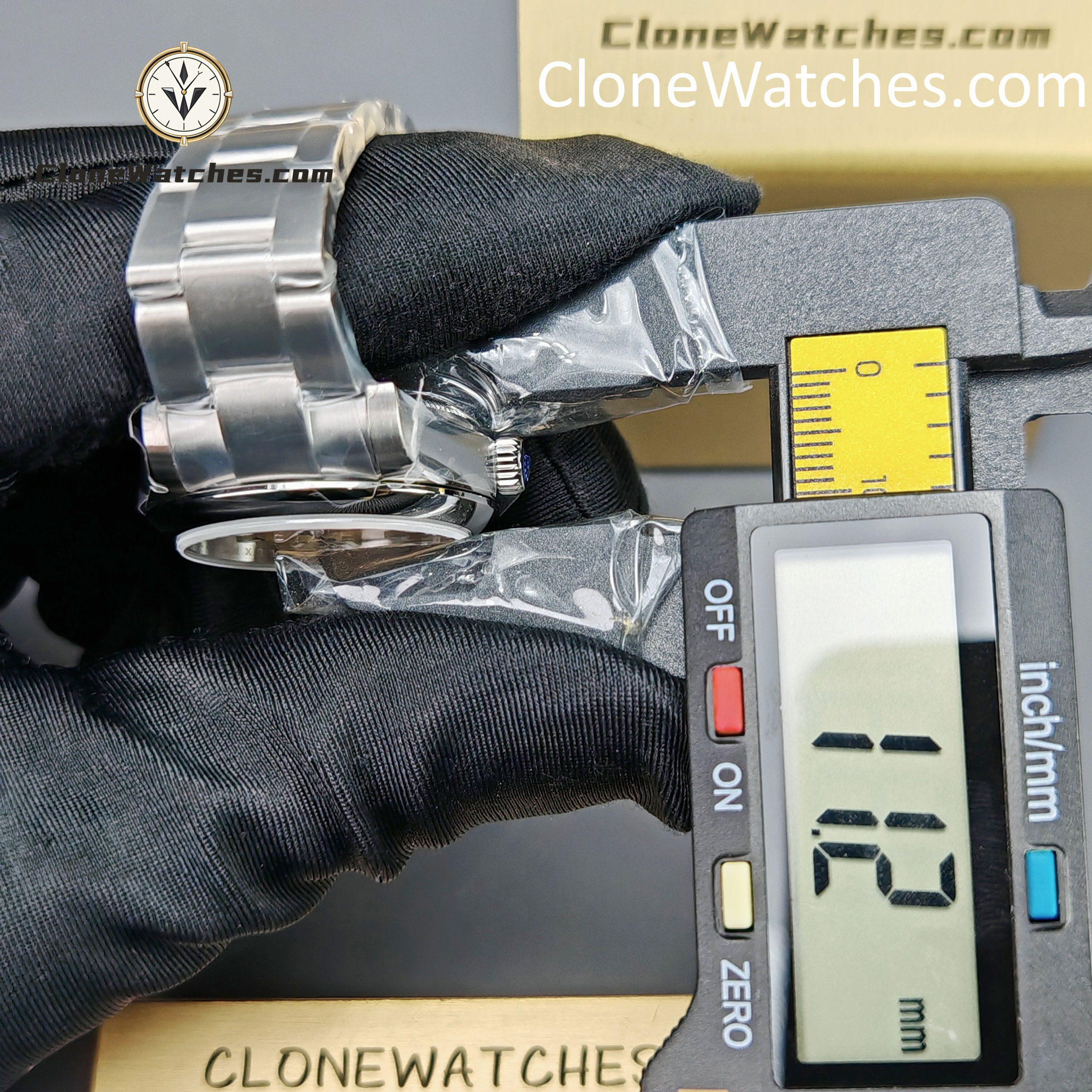 Rolex Super Clone Watches 1:1 Oyster Perpetual Yellow Dial m277200-0013 31mm 2232 Movement - Image 16