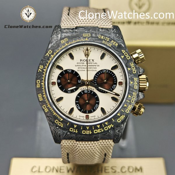 Modified Super Clone Watches 1:1 DIW Rolex Daytona "Desert Eagle" 4130 Movement