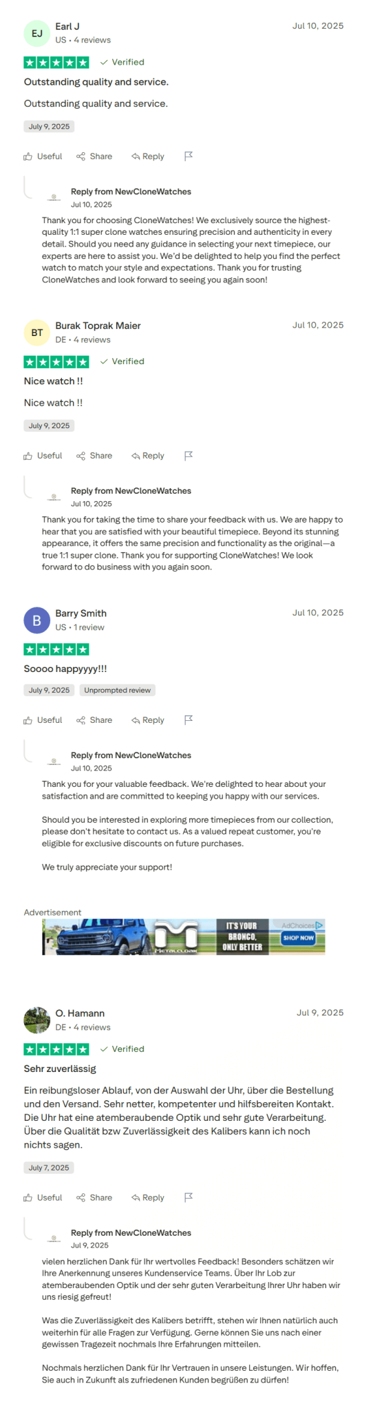 Verified Customer Review 50