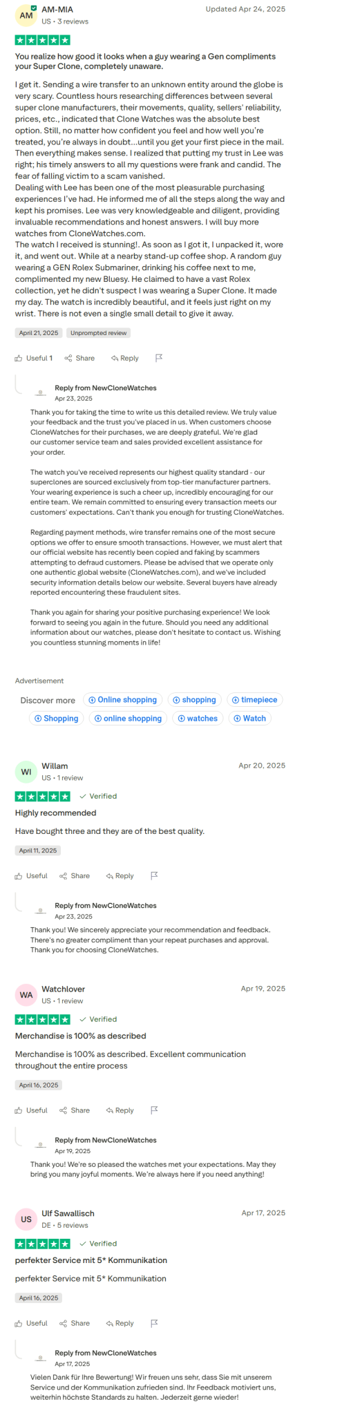 Verified Customer Review 62