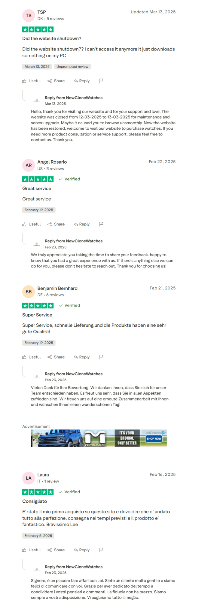 Verified Customer Review 70