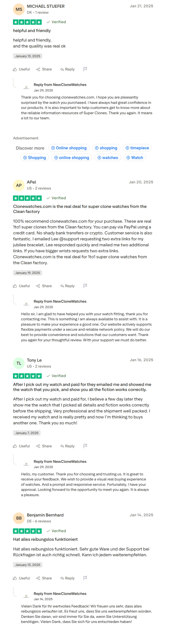 Verified Customer Review 71