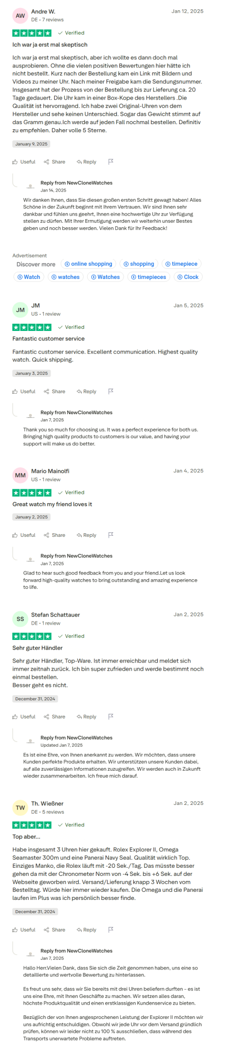 Verified Customer Review 73