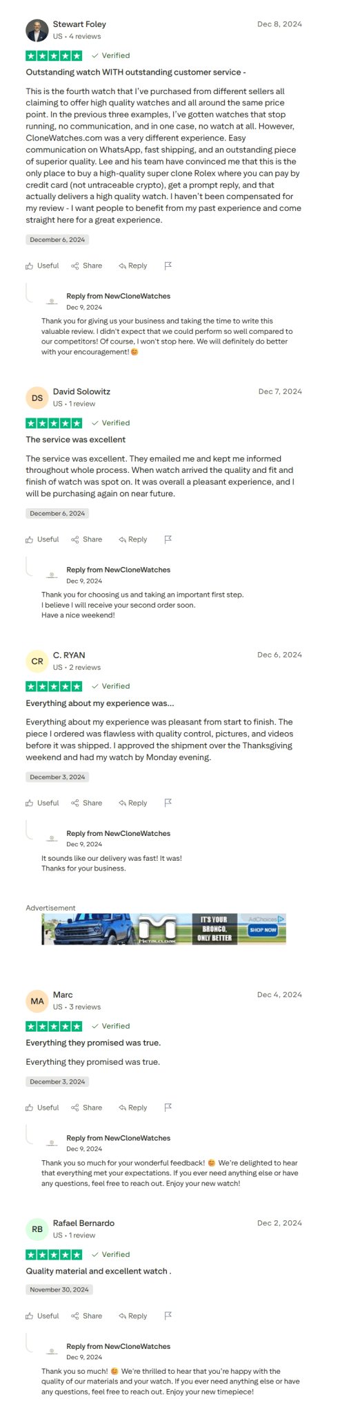 Verified Customer Review 75