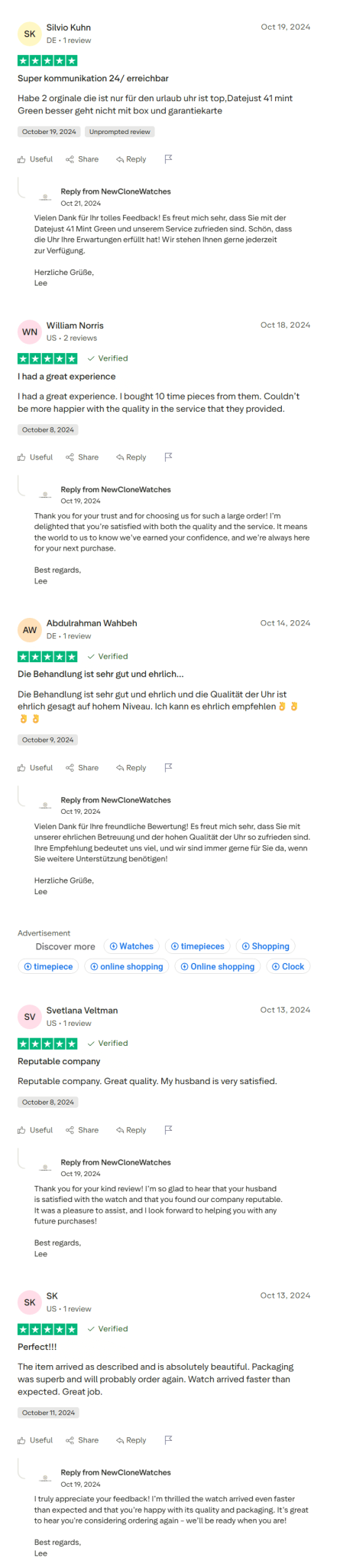 Verified Customer Review 78