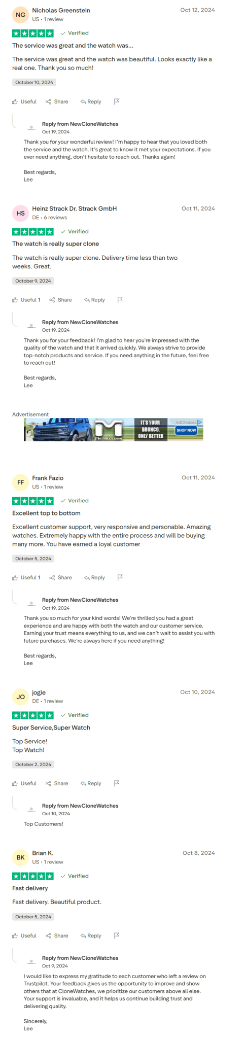 Verified Customer Review 79