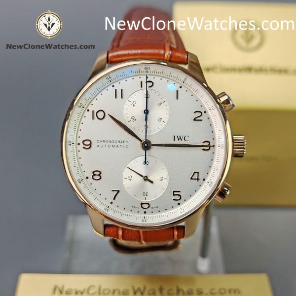 Super Clone Watches - IWC Silver Dial IW371480