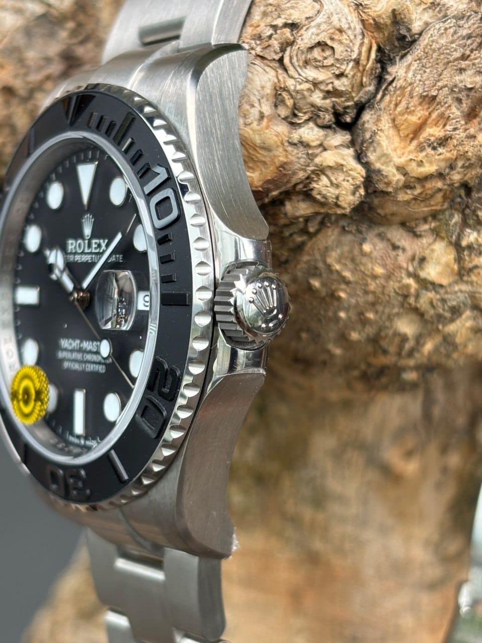 VSF Yacht-Master 226627 caseback — Dandong V2 3235 rotor and plate finishing