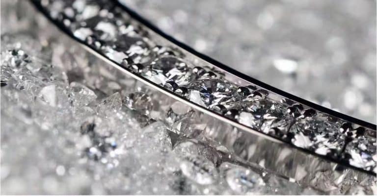 VVS1 moissanite diamond setting