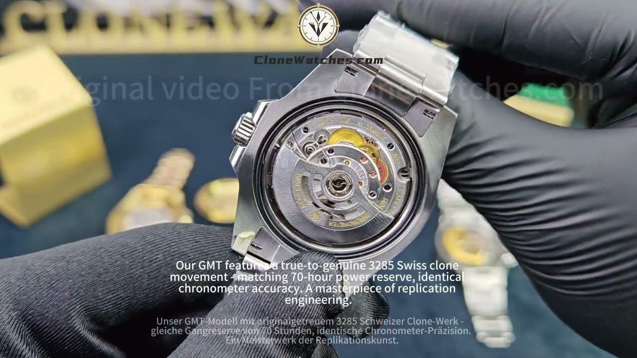 Super clone watch design weight and lume video showcase