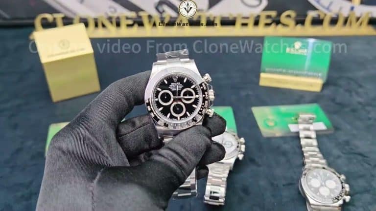Super clone watch movement close-up video showcase