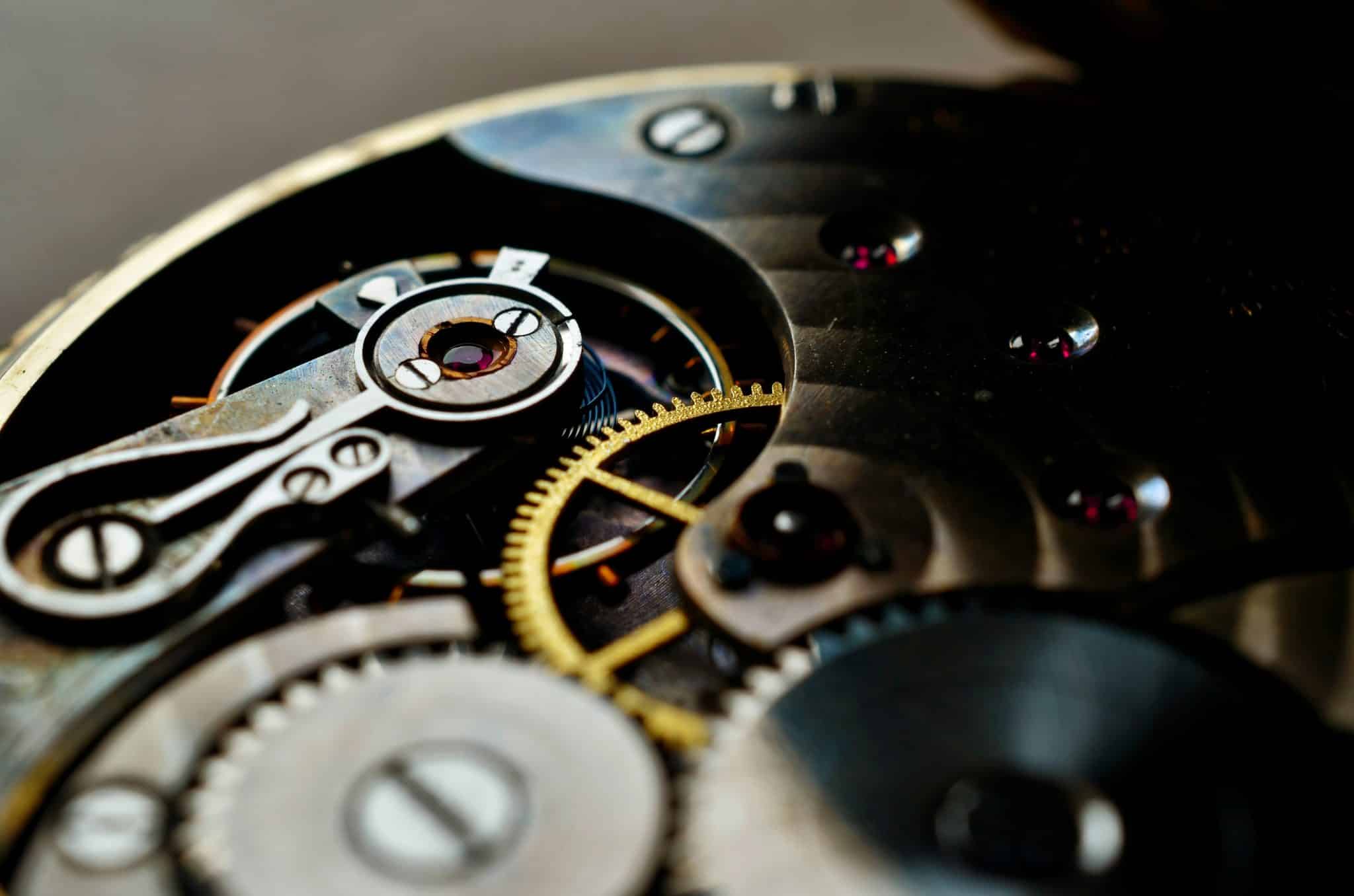 Super clone watch movement detail